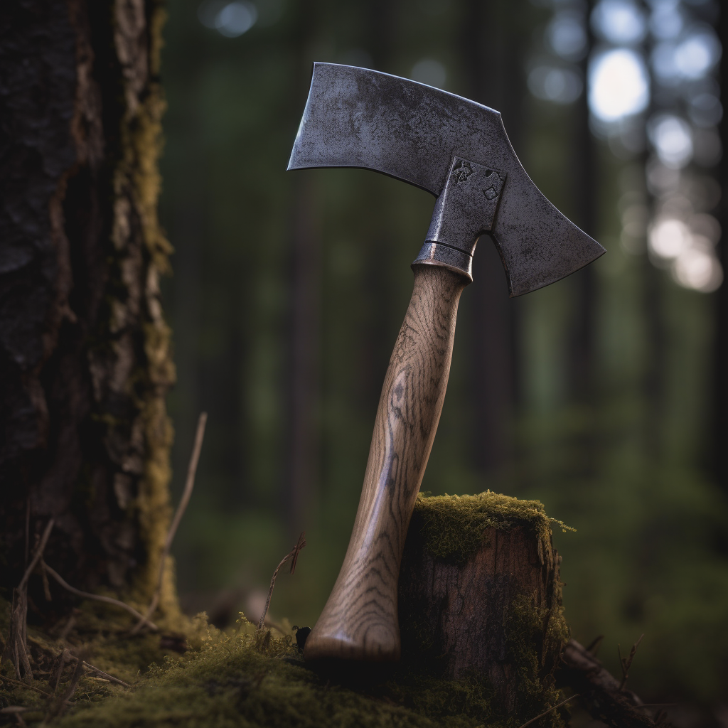 Photo of a tomahawk.