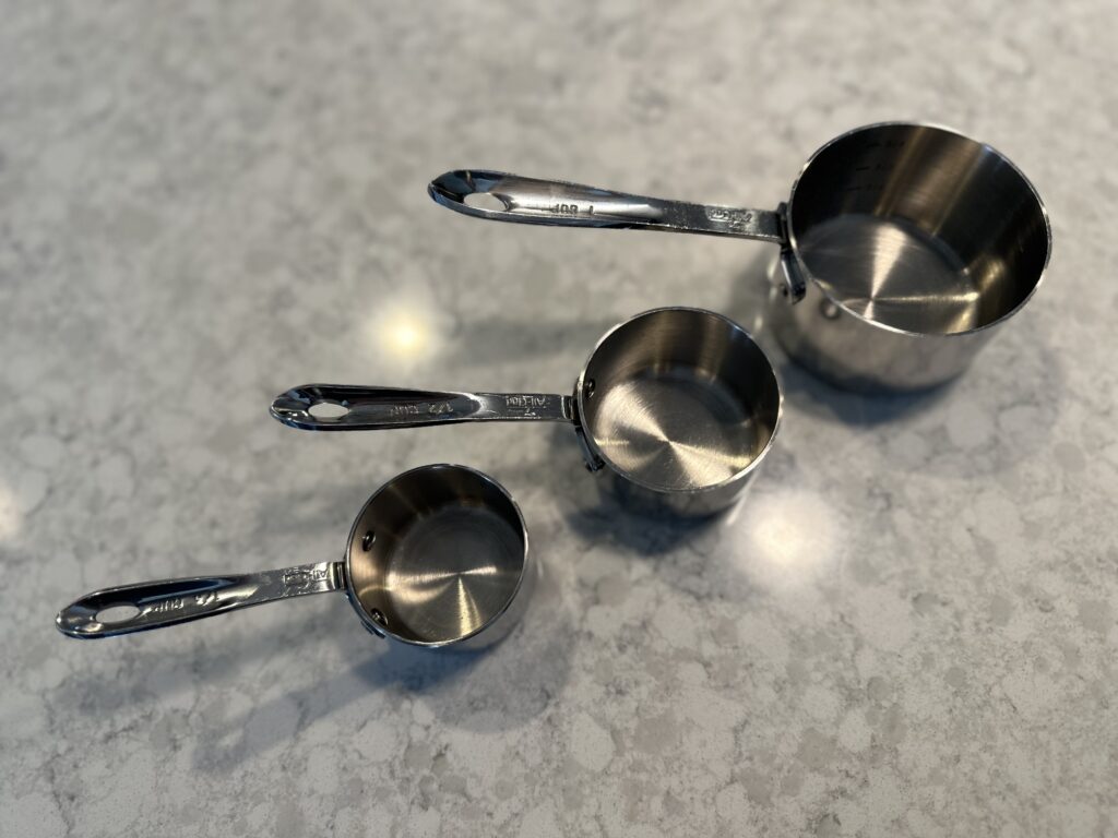 Image of different sized measuring cups.