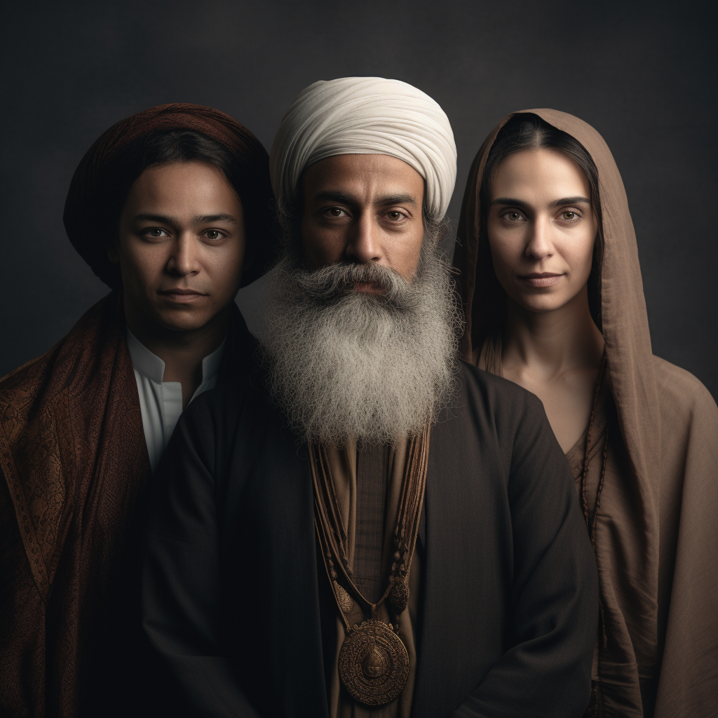 Photo of people of different faiths and cultures.